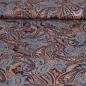 Preview: Viskose Borkencrepe mit Lurex Paisley